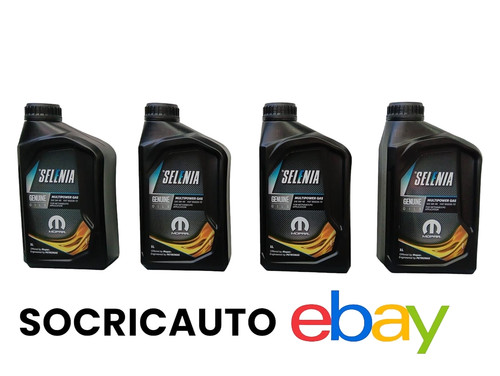 Litri olio motore selenia - litri,