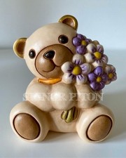 Thun Teddy fiori lilla Anno 2015 Piccolo