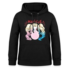 Felpa con cappuccio donna