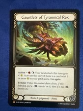 Guanti di Tyrannical Rex -