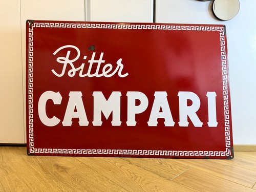 Campari insegna metallica - insegna,