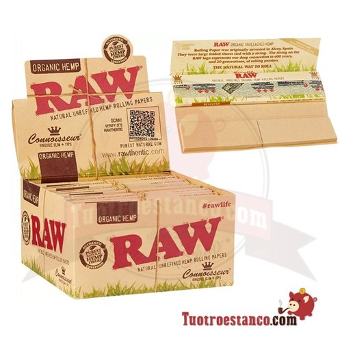 Cartine raw organic - raw, king