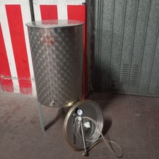 Tino contenitore in accio inox per Vino/ Olio Lt.100