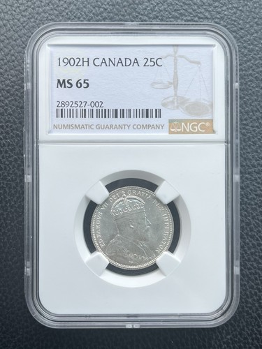 Rara moneta 1902 canada 25 - canada,