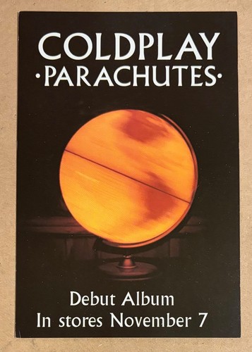 Coldplay paracadute rara - coldplay,