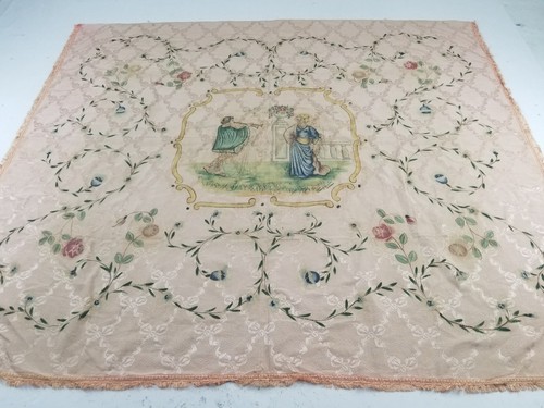 Copriletto vintage europeo