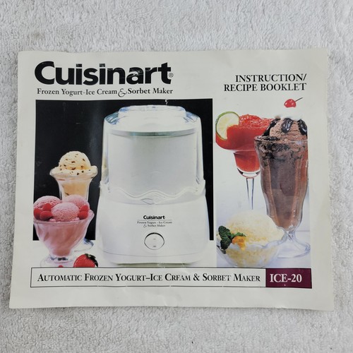 Cuisinart ice sorbettiera - ice-20,