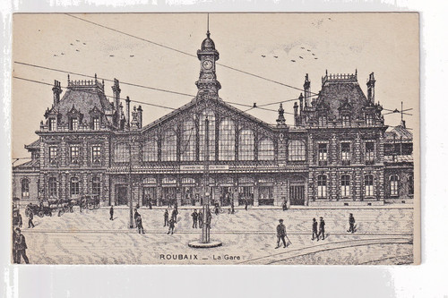 Cartolina roubaix gare - cartolina, la
