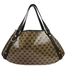 Borsa mano gucci - marrone, pvc