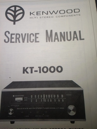 Kenwood 1000 sintonizzatore - kenwood,
