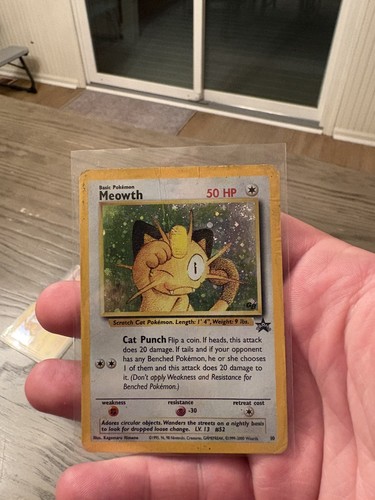 Meowth wotc promo - meowth,