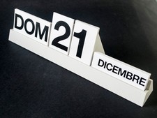 Calendario perpetuo vintage - calendario,