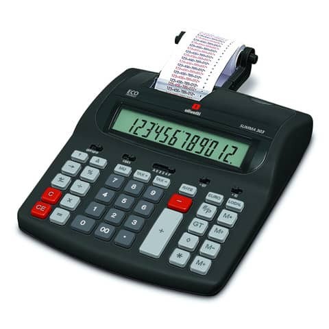 Calcolatrice scrivente - , da