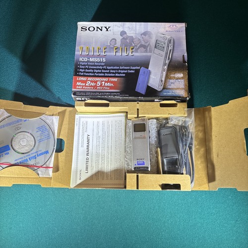 Sony icd ms515 memory - icd-ms515,