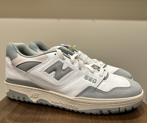 New balance 550 bianco verde - new,