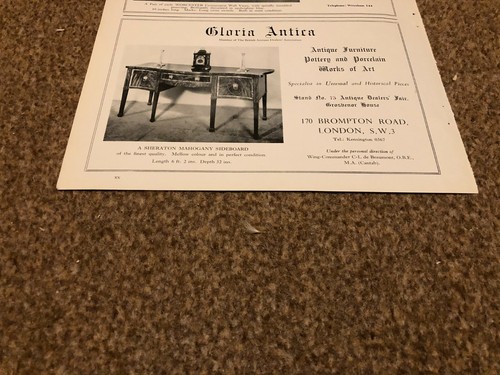 Ant7 antique advert 5x8 gloria - 5x8,