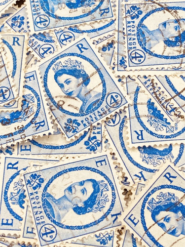 Francobolli regina elisabetta - francobolli,