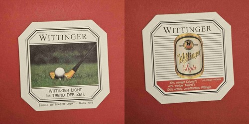 Sottobicchiere birra wittinger - sottobicchiere,