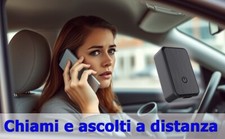 Microspia ambientale GSM audio chiami e ascolti o ti chiama con localizzazione