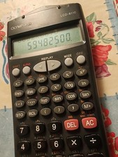 Olympia LCD 8110 - Calcolatrice Scientifica - Ideale Per Liceo Scientifico E...