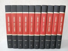 I Mondi Dell'Uomo - Enciclopedia Completa 10 Volumi - Libri 1969