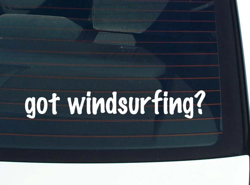 Hai windsurf decalcomania - windsurf?,