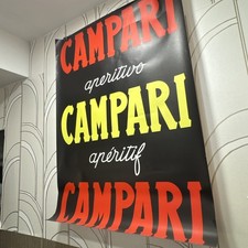 Manifesto originale campari - manifesto,