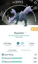 Shiny Kyurem Livello 50 Black