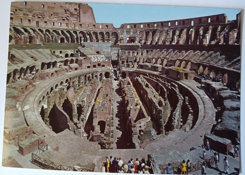 Cartolina roma interno - roma,