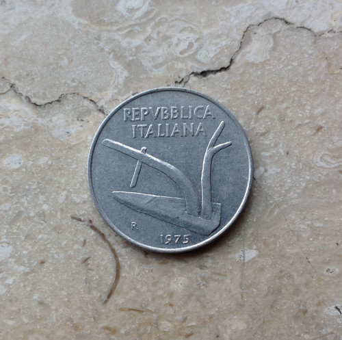 Lire 1975 italia - 10,