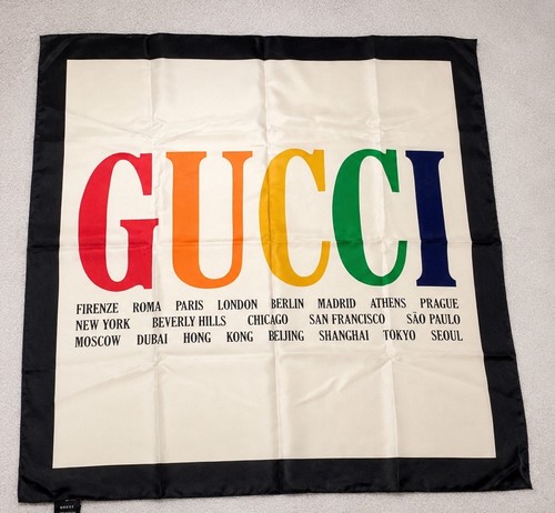 Gucci foulard seta - gucci,