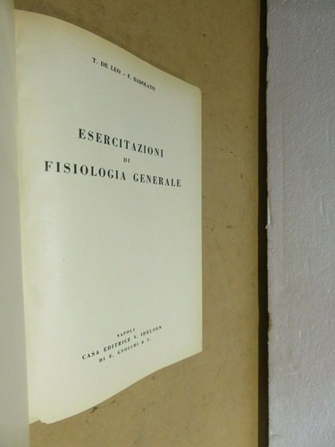 Esercitazioni fisiologia - esercitazioni, di