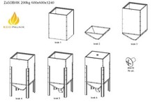 contenitore PELLET capacità