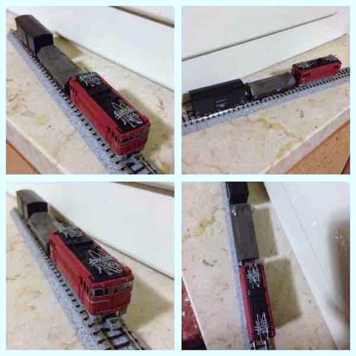 Modellismo treno merci scala - merci,