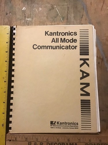 Manuale kantronics all mode - manuale,