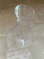 sedia policarbonato trasparente ditta Pedralli modello Quenn altezza 90 cm -