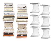 Mensole invisibili, libreria a scomparsa, colore: Bianco, per mettere i libri