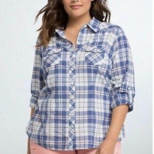 Camicia donna torrid blu - camicia,