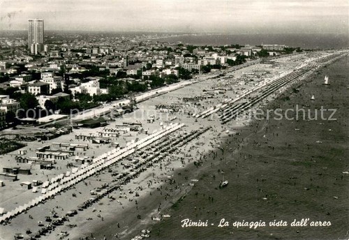 Rimini spiaggia vista - rimini,