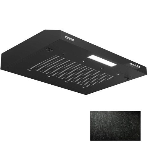 Cappa aspirante 60cm nera - cappa,