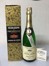 Andrea Da Ponte Vecchia Grappa Di Prosecco 70cl 42% 8 Annate Vintage