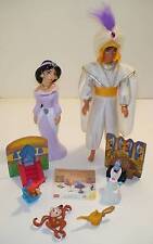 ALADDIN DOLL ABU LAMPADA MAGICA MATTEL 1992 2548-JASMINE-GENIO IAGO MCDONALD'S