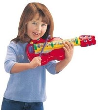 FISHER-PRICE - 2 IN 1 BACH 'N ROCK GUITAR - CHITARRA/VIOLINO - CON LUCI E SUONI