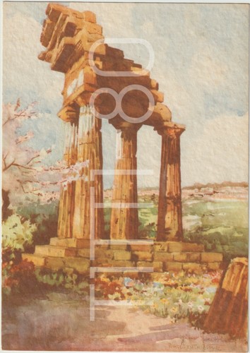 Agrigento tempio dei - -,