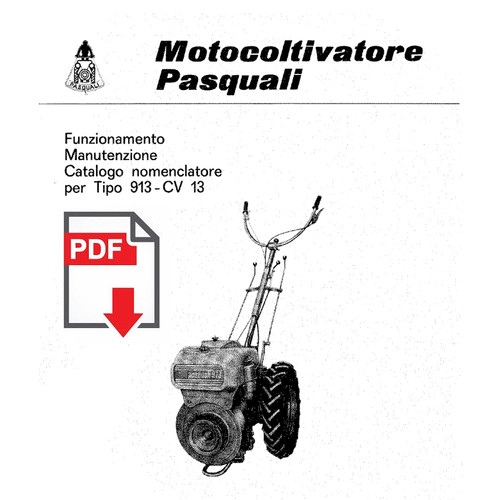 Pasquali 913 manuale - manuale, uso