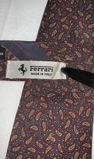 Cravatta Ferrari 100% Seta