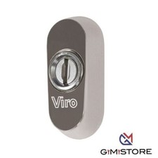 DEFENDER Rosetta Di Sicurezza Cromate Per Spranga Universale E Serrature Reg. 5