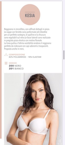 Reggiseno bianco pizzo - reggiseno,