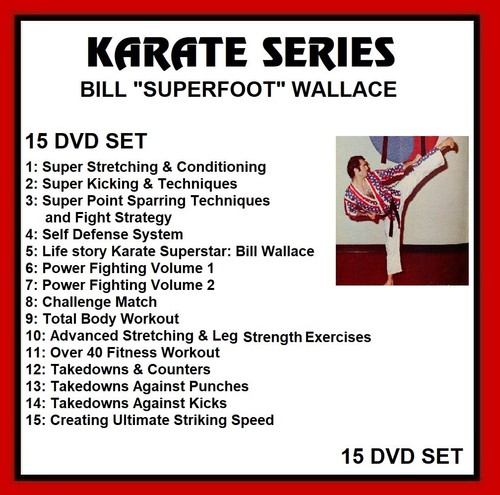 Karate training series dvd - training,