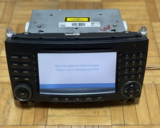 Mercedes CLK 209 COMMAND NTG2 APS unità di testa navigazione originale OEM radio DVD GPS
